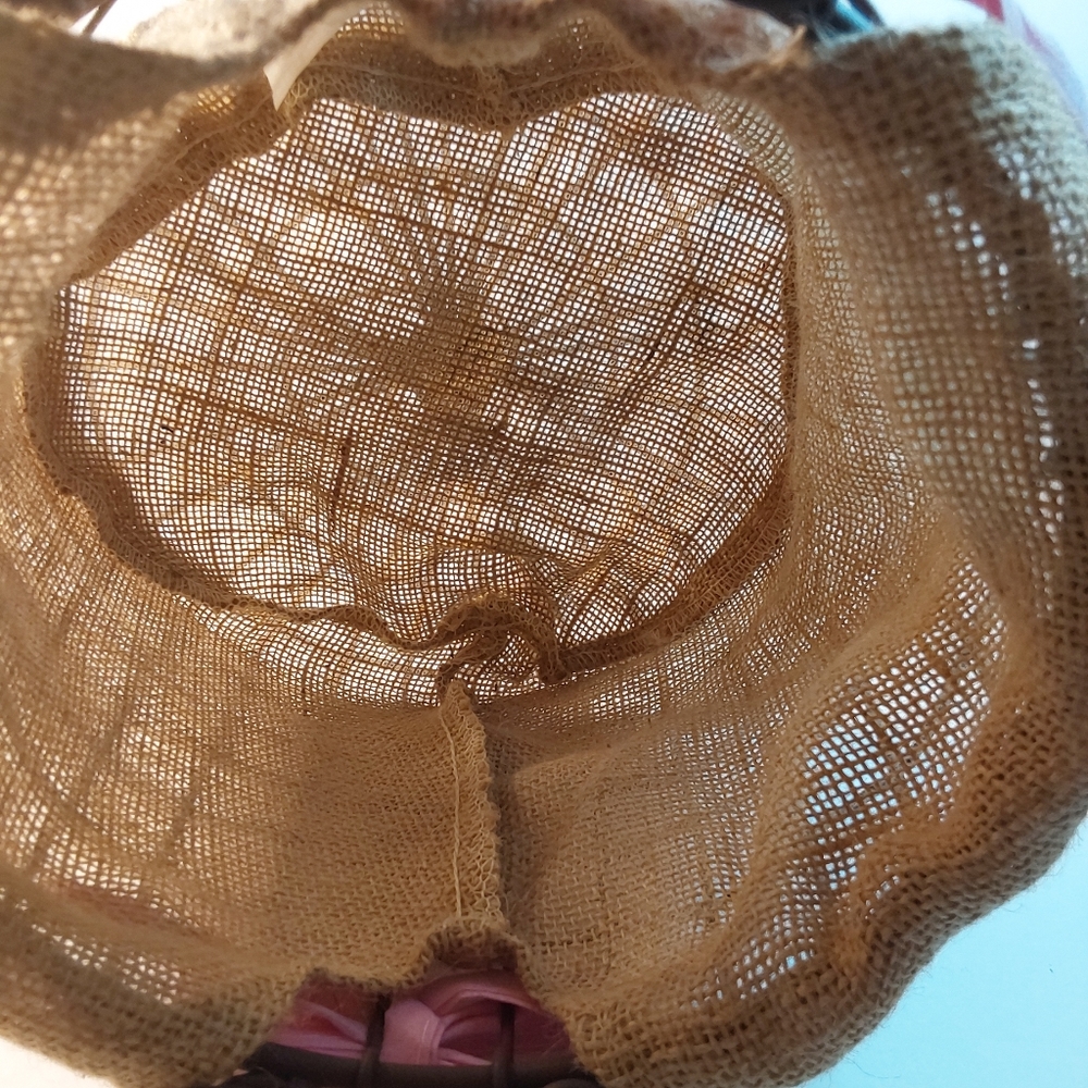 Wire Basket Burlap Lining - Picture 7 of 11